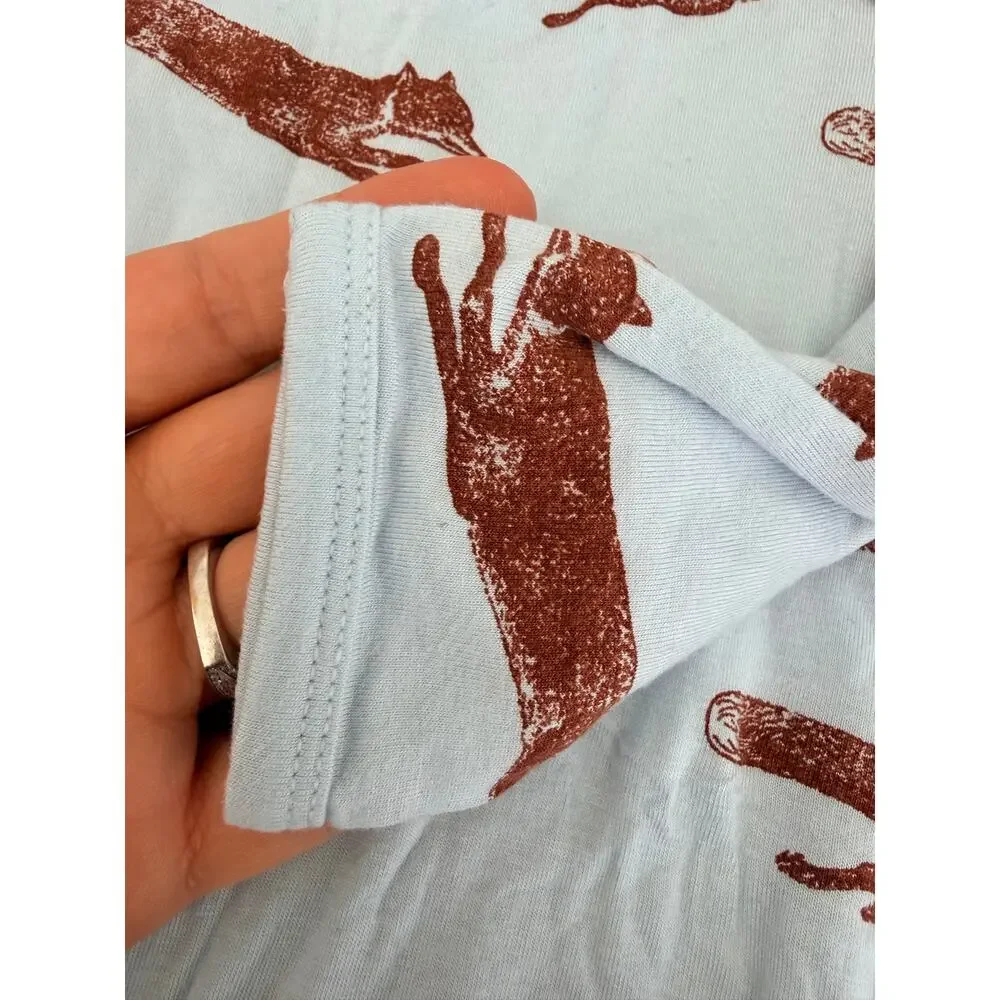Kate Quinn Organic Bamboo Fox Print Baby Bodysuit